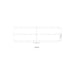 Multi Point Canopy Brushed Nickel 23 Light Linear Z-Lite CP5423L-BN | theLightShop