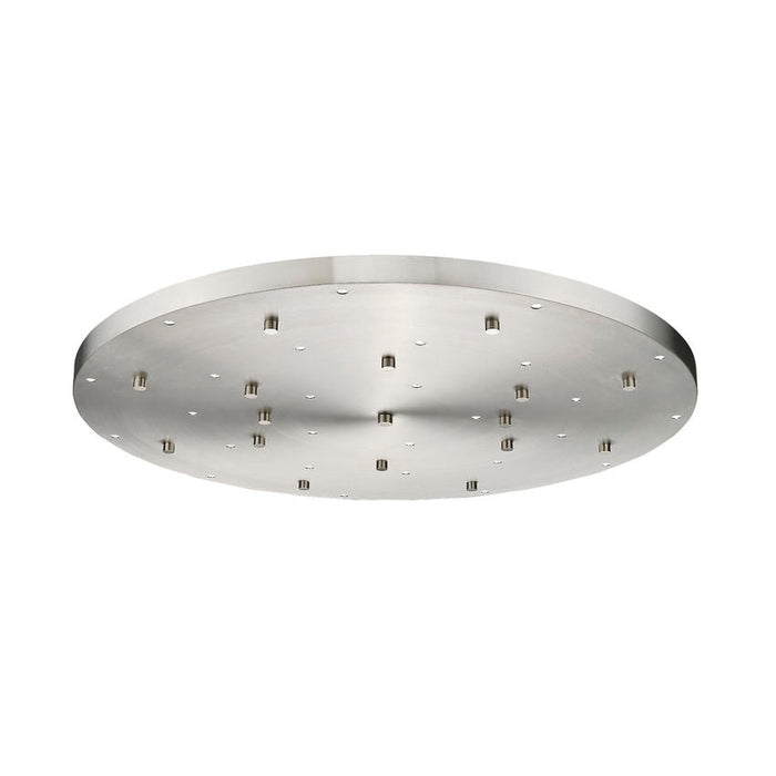 Multi Point Canopy Brushed Nickel 27 Light Z-Lite CP3627R-BN | theLightShop