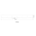 Multi Point Canopy Brushed Nickel 7 Light Linear Z-Lite CP5407L-BN | theLightShop