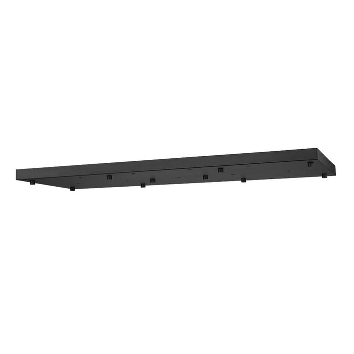 Multi Point Canopy Matte Black 17 Light Linear Z-Lite CP4217L-MB | theLightShop