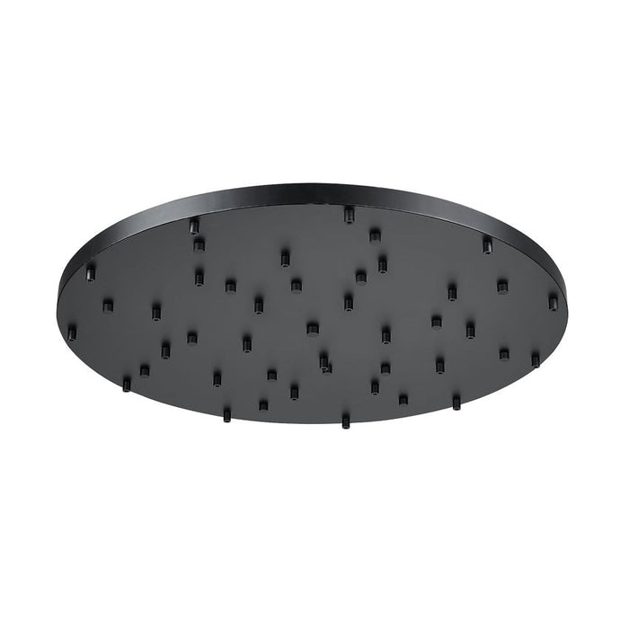 Multi Point Canopy Matte Black 27 Light Z-Lite CP3627R-MB | theLightShop