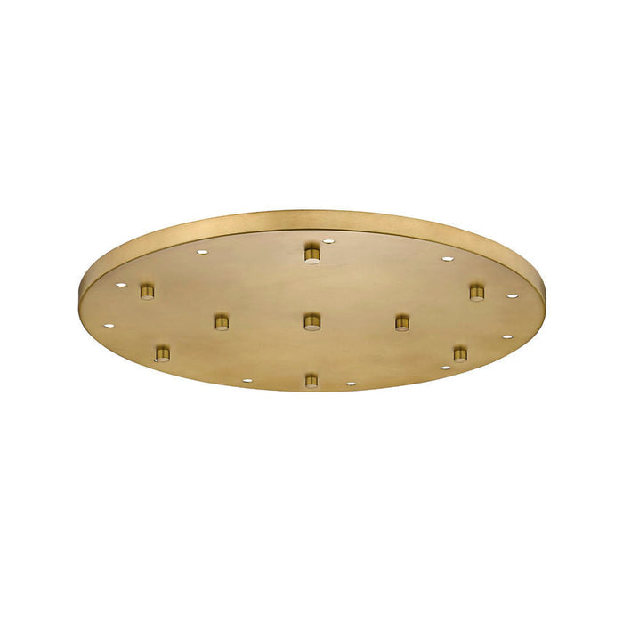 Multi Point Canopy Modern Gold 11 Light Z-Lite CP2411R-MGLD | theLightShop