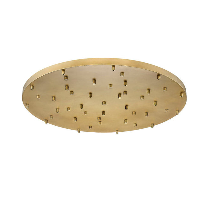 Multi Point Canopy Modern Gold 27 Light Z-Lite CP3627R-MGLD | theLightShop