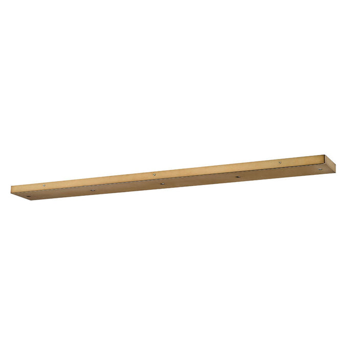 Multi Point Canopy Rubbed Brass 5 Light Linear Z-Lite CP4205L-RB | theLightShop
