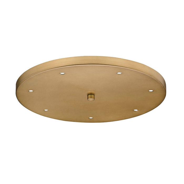 Multi Point Canopy Rubbed Brass 7 Light Z-Lite CP1807R-RB | theLightShop