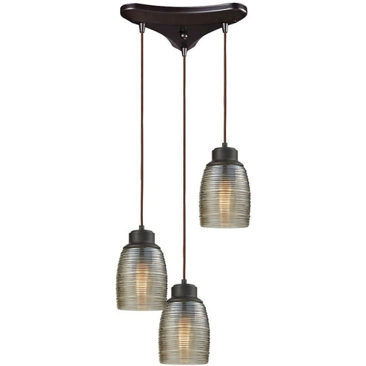 Muncie Oil Rubbed Bronze Mini Pendant - Mini-Pendants
