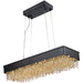 Mystic Bronze LED Linear Pendant - Pendants
