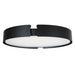 Mystic Matte Black 1 Light LED Flushmount - Flushmounts