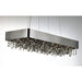 Mystic Polished Chrome LED Linear Pendant - Pendants
