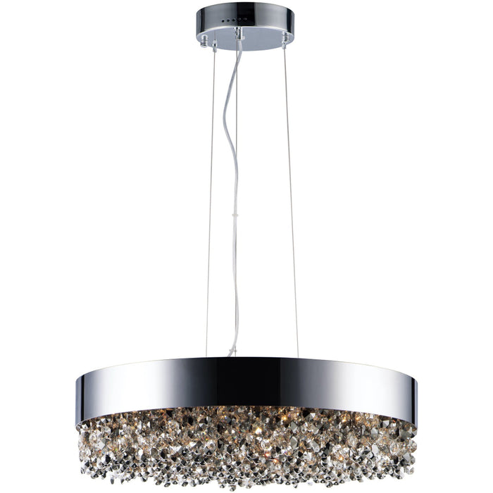 Mystic Polished Chrome LED Single Pendant - Pendants
