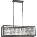 Nadina Silverdust Iron Chandelier - Chandeliers