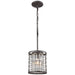 Nadina Silverdust Iron Mini Pendant - Mini-Pendants