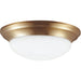 Nash Satin Bronze Flush Mount - Flushmounts