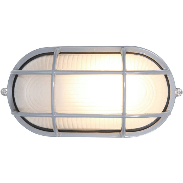 Nauticus Satin LED Outdoor Wall Sconce - Outdoor Wall Sconce