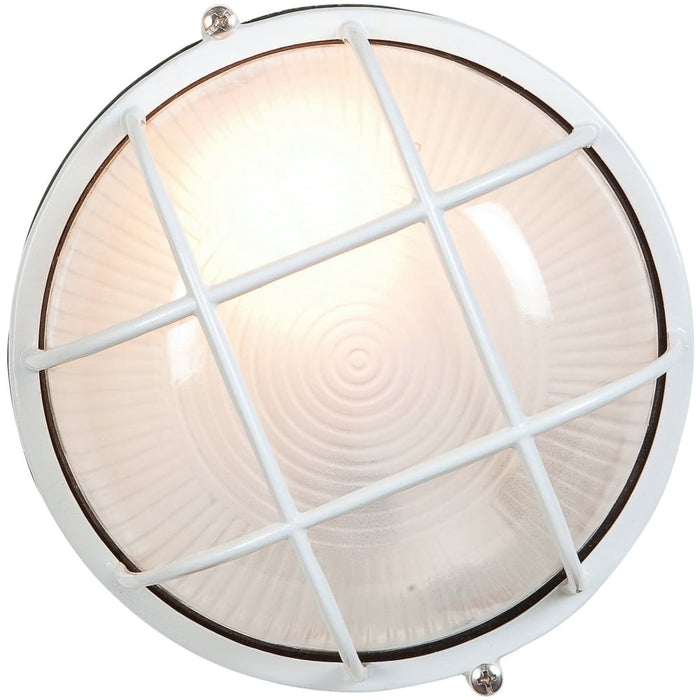Nauticus White LED Outdoor Wall Sconce - Outdoor Wall Sconce
