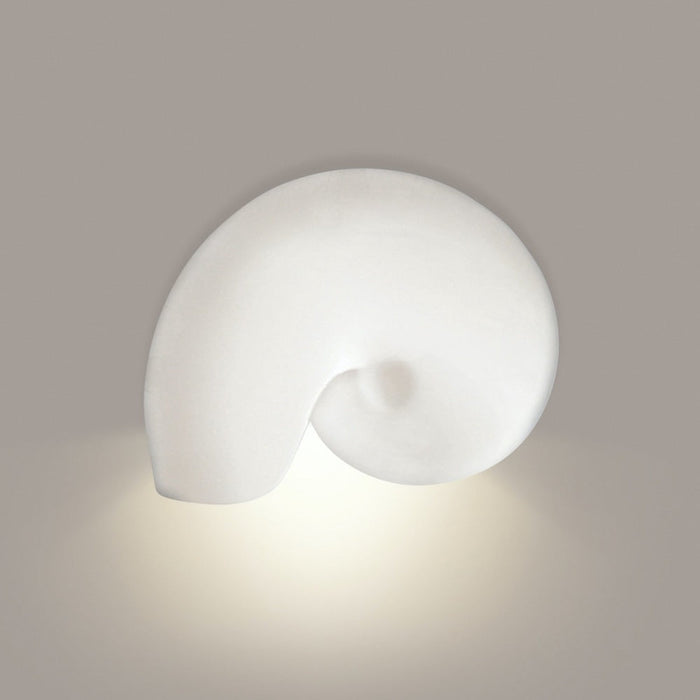 Nautilus Bisque Wall Sconce - Wall Sconce