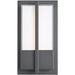 Neutron Matte Black 1 Light LED Outdoor Wall Sconce - Outdoor Wall Sconces