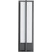 Neutron Matte Black 1 Light LED Outdoor Wall Sconce - Outdoor Wall Sconces