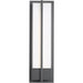Neutron Matte Black 1 Light LED Outdoor Wall Sconce - Outdoor Wall Sconces