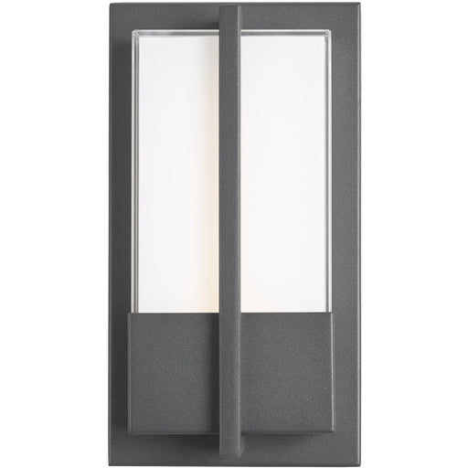 Neutron Matte Black 1 Light LED Outdoor Wall Sconce - Outdoor Wall Sconces
