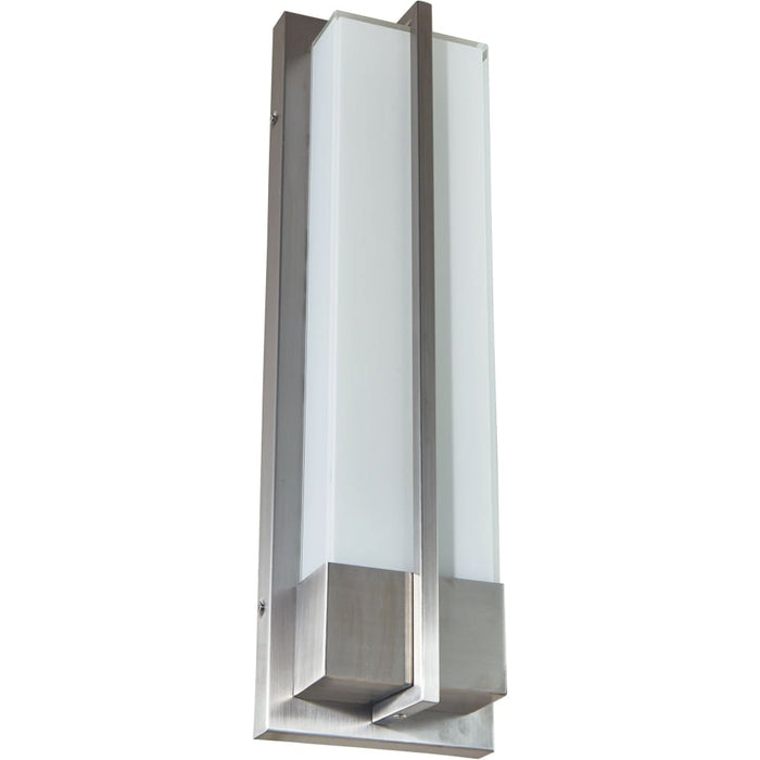 Neutron Stainless Steel 1 Light LED Outdoor Wall Sconce - Outdoor Wall Sconces