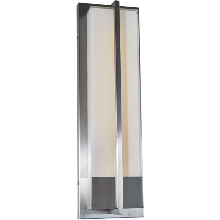 Neutron Stainless Steel 1 Light LED Outdoor Wall Sconce - Outdoor Wall Sconces