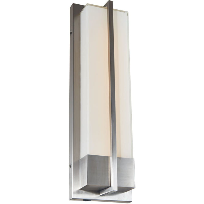 Neutron Stainless Steel 1 Light LED Outdoor Wall Sconce - Outdoor Wall Sconces