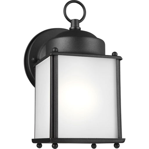New Castle Black Outdoor Wall Lantern - Outdoor Wall Sconce