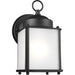 New Castle Black Outdoor Wall Lantern - Outdoor Wall Sconce