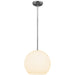 Nitrogen Brushed Steel LED Pendant - Pendants