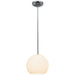 Nitrogen Brushed Steel Pendant - Pendants