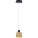Nob Black / Gold LED Single Pendant - Pendants