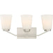 Nome Brushed Nickel Vanity - Bath & Vanity