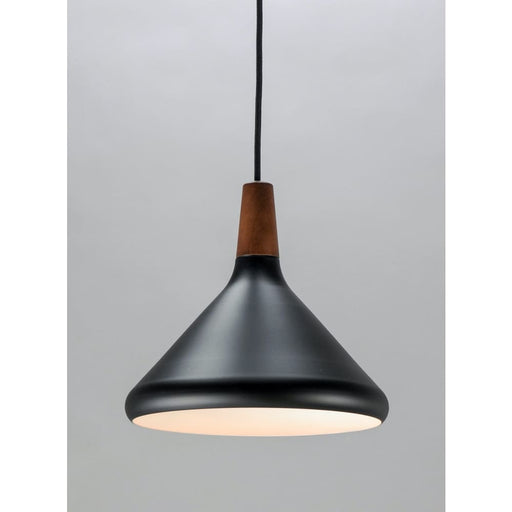Nordic Walnut / Black Single Pendant - Pendants