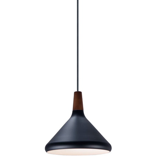 Nordic Walnut / Black Single Pendant - Pendants