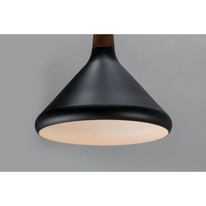 Nordic Walnut / Black Single Pendant - Pendants