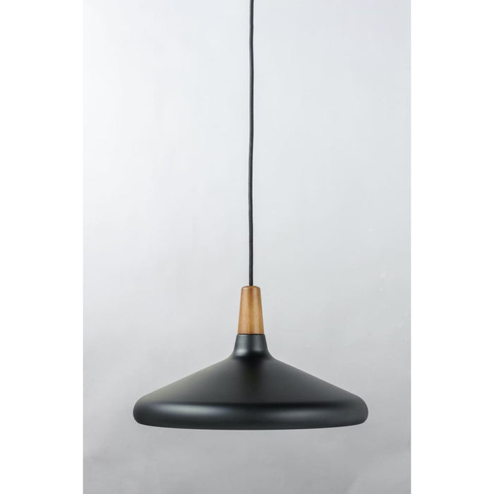 Nordic Walnut / Black Single Pendant - Pendants