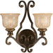 Norwalk 2 Light Bronze Umber Sconce - Wall Sconce
