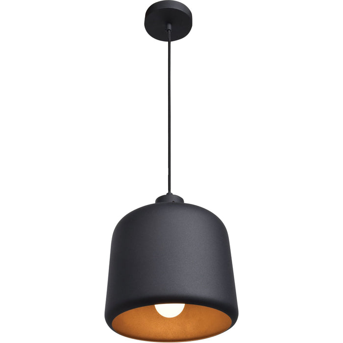 Nostalgia Matte Black LED Pendant - Pendants