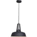 Nostalgia Matte Black Pendant - Pendants