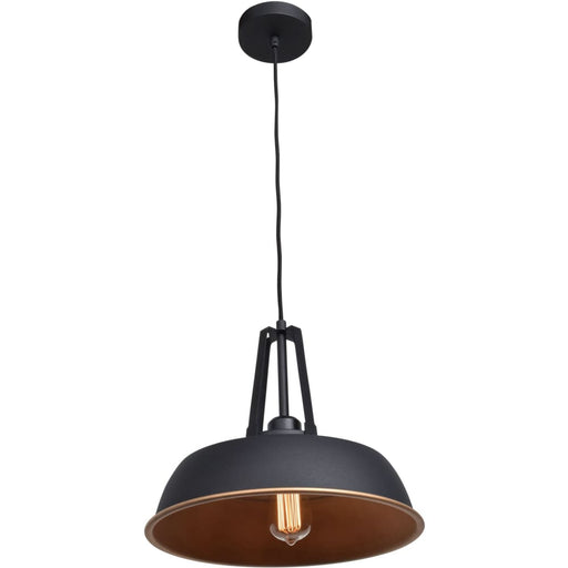 Nostalgia Matte Black Pendant - Pendants