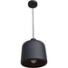 Nostalgia Matte Black Pendant - Pendants