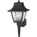 Nuvo Black Outdoor Wall Lantern - Outdoor Wall Lantern