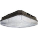 Nuvo Bronze LED Canopy Commercial Flushmount - Landscape
