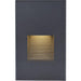Nuvo Bronze LED Vertical Step Light - Landscape