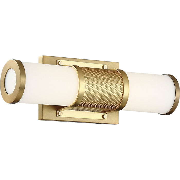Nuvo Brushed Brass LED Wall Sconce - Wall Sconce