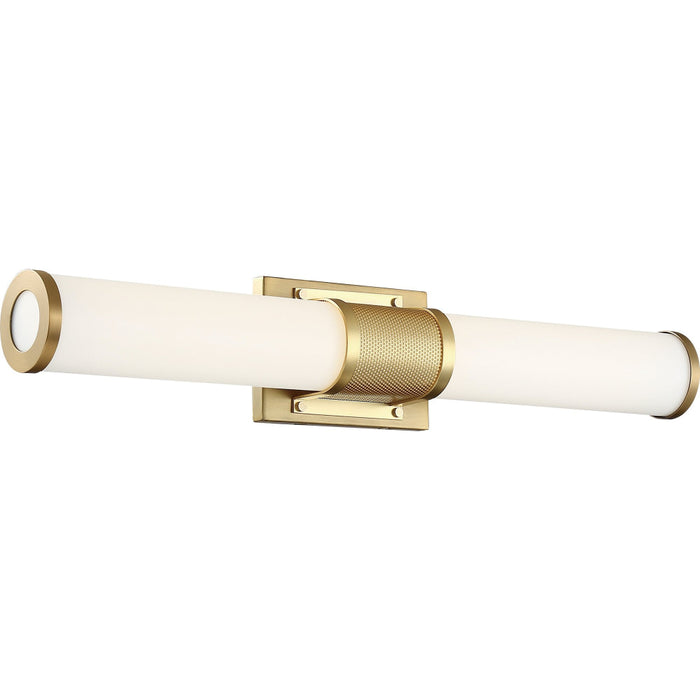 Nuvo Brushed Brass LED Wall Sconce - Wall Sconce