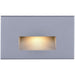 Nuvo Gray LED Horizontal Step Light - Landscape
