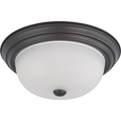 Nuvo Mahogany Bronze Flushmount - Flushmounts