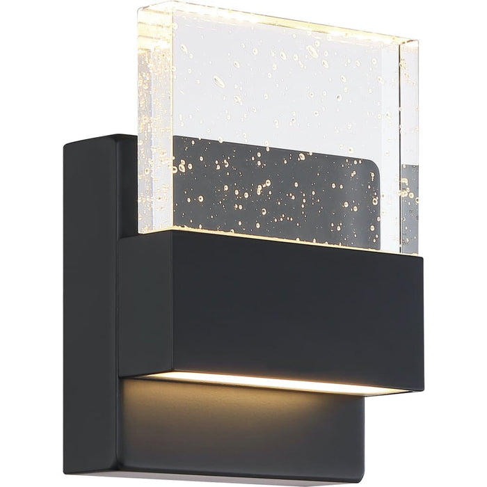Nuvo Matte Black LED Wall Sconce - Wall Sconce